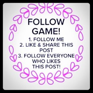 First Follow Game! Let’s Play & Support each Other